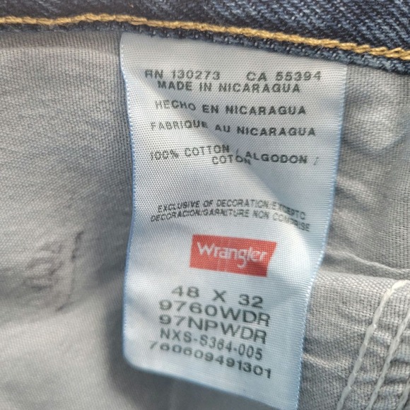 Wrangler jeans size 48x32 - Picture 6 of 6